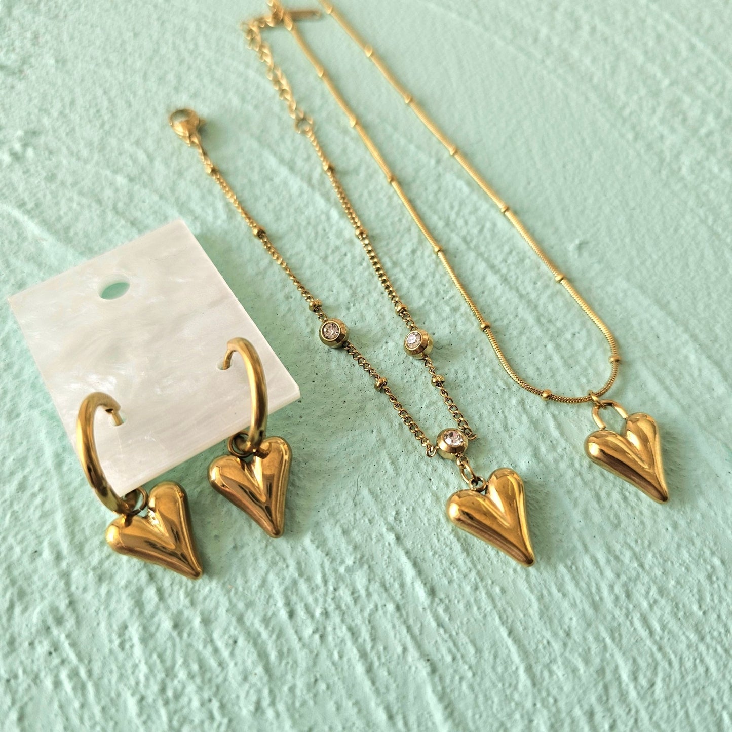 Hearts golden set