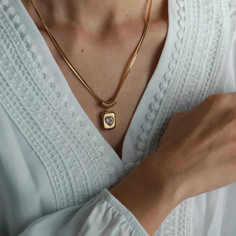 Hopeful Heart necklace