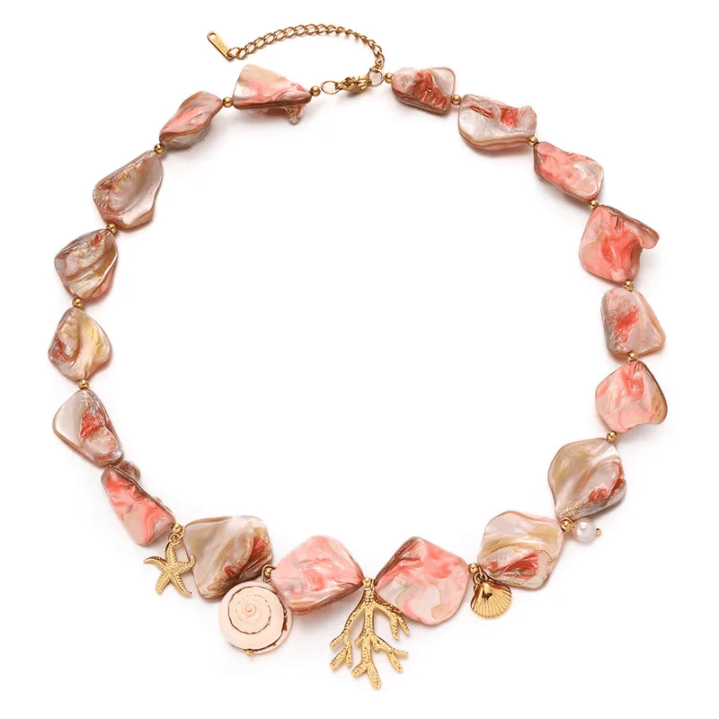 Madre Perla pink necklace