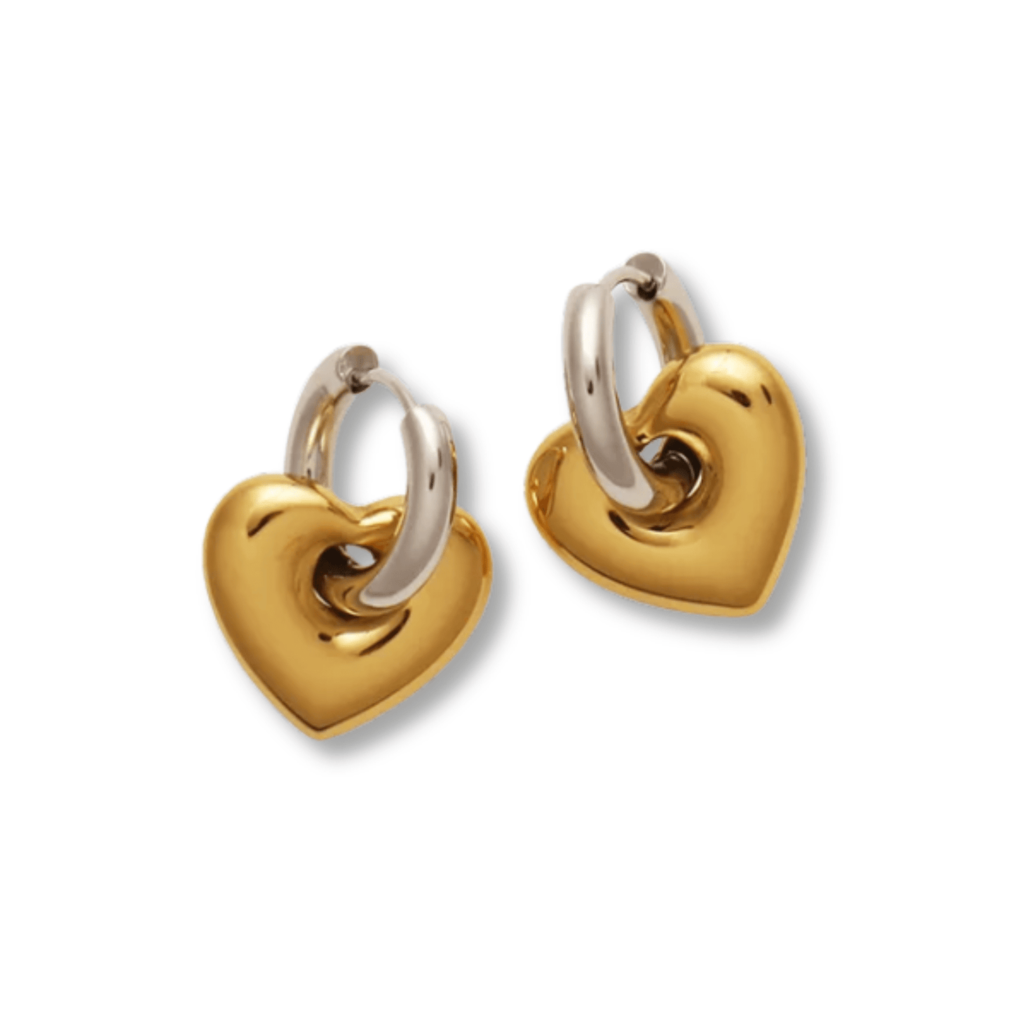 Open Heart earrings
