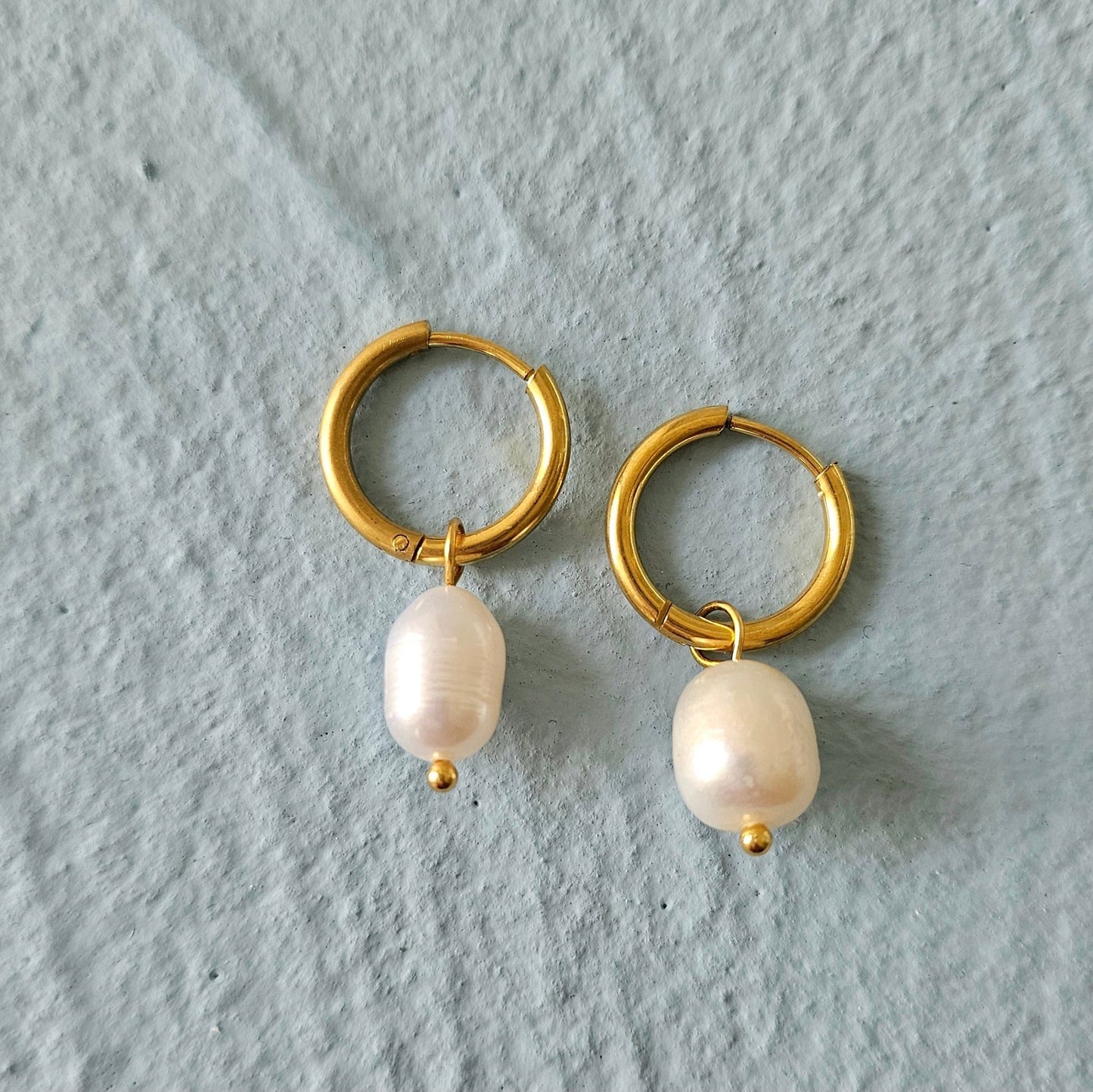 Pearl earrings