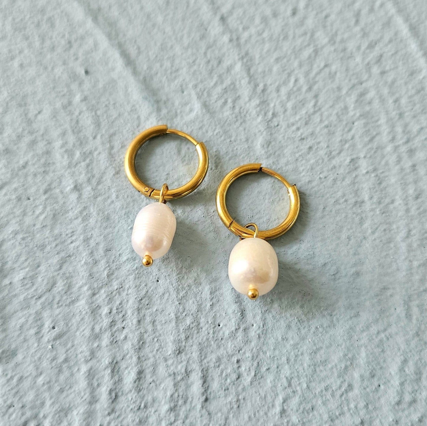 Pearl earrings
