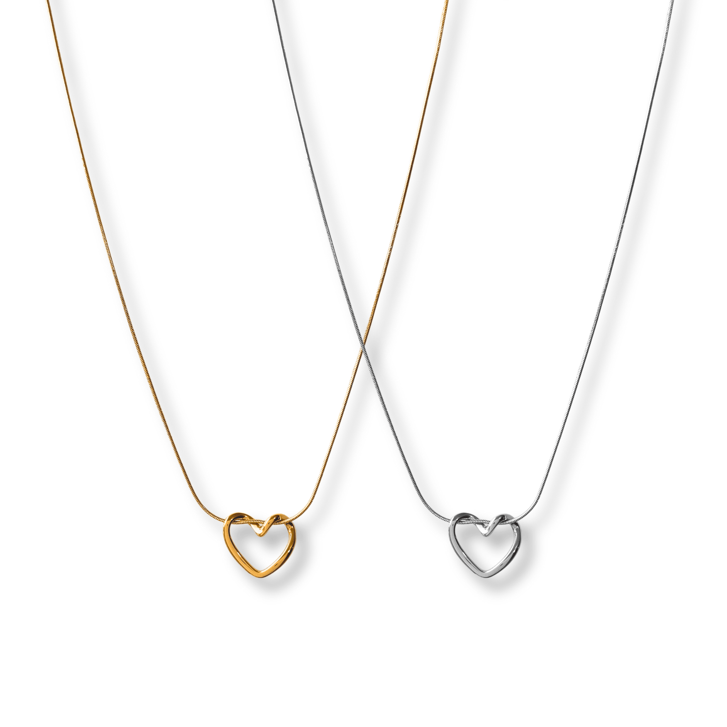 Simple heart necklace