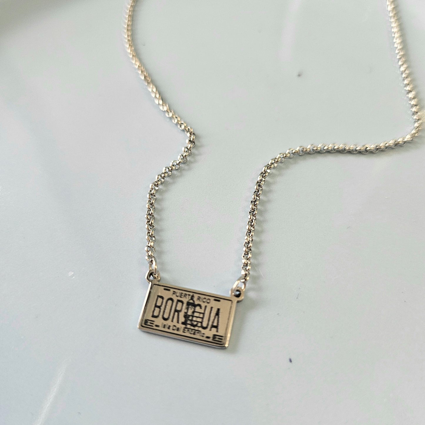 Tablilla Boricua necklace