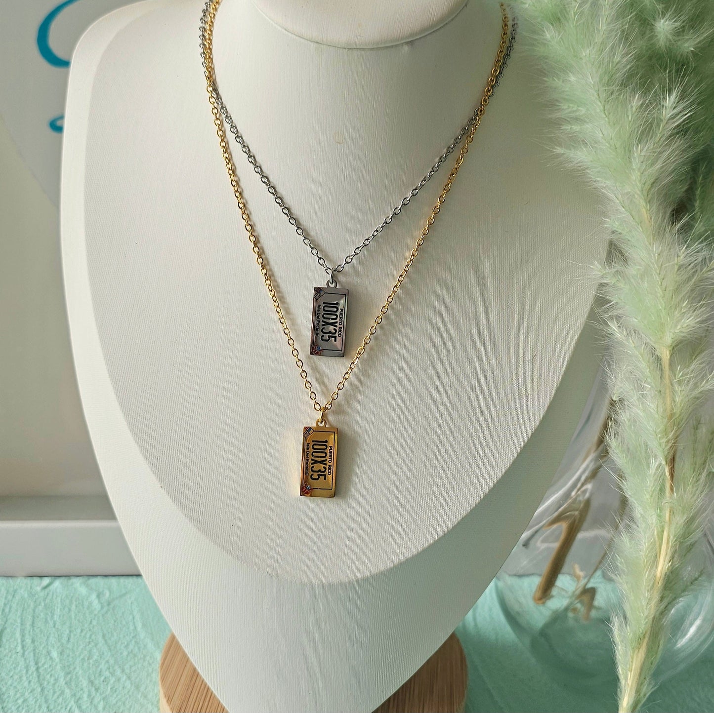 Tablilla PR 100 x 35 necklace