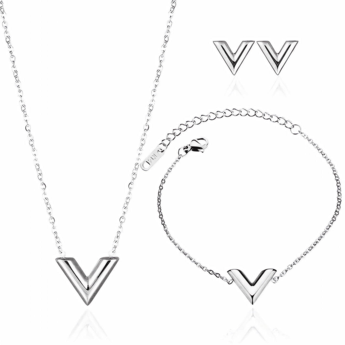 V silver set