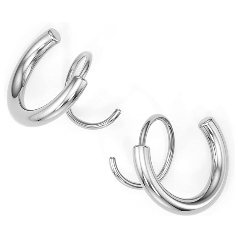 Small spiral hoops