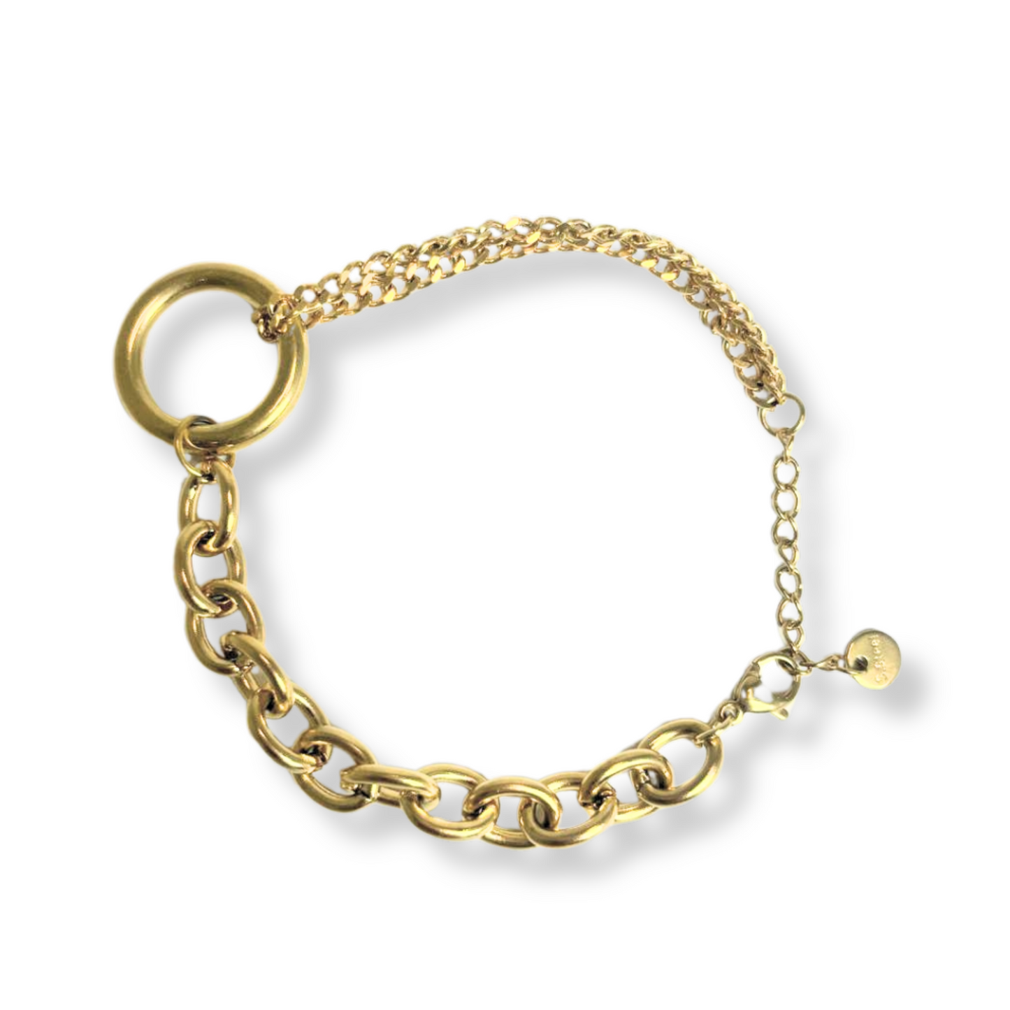 Double chain bracelet