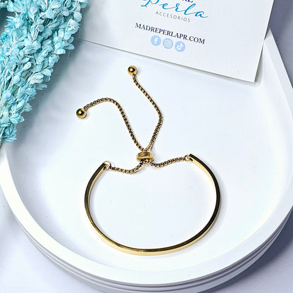 Half bangle bracelet