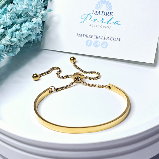 Half bangle bracelet