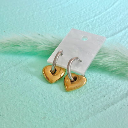 Open Heart earrings