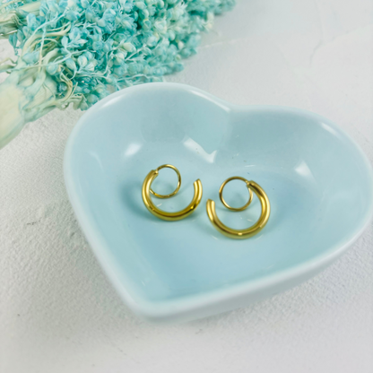 Small spiral hoops