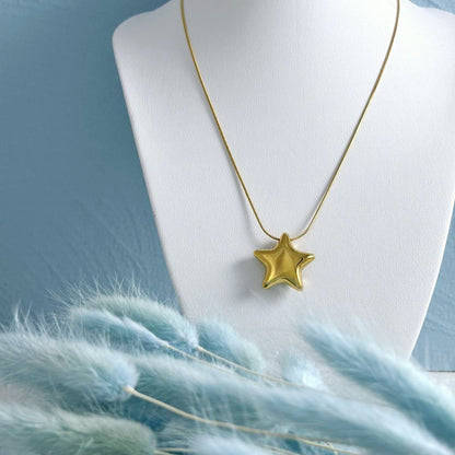 Golden Star necklace