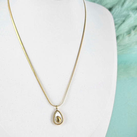 Avocado necklace