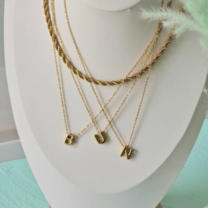 Be You Initial Necklace