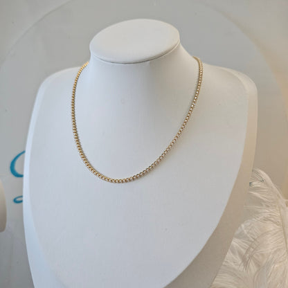 Brillo infinito thin necklace