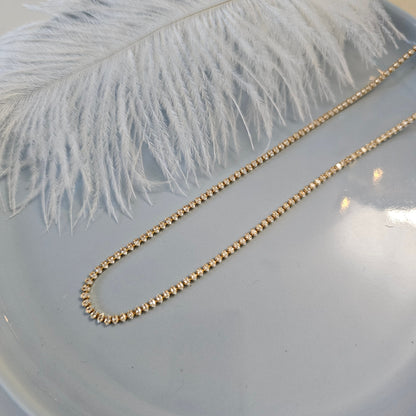 Brillo infinito thin necklace