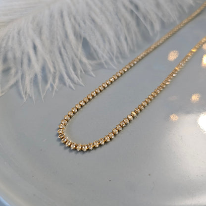 Brillo infinito thin necklace