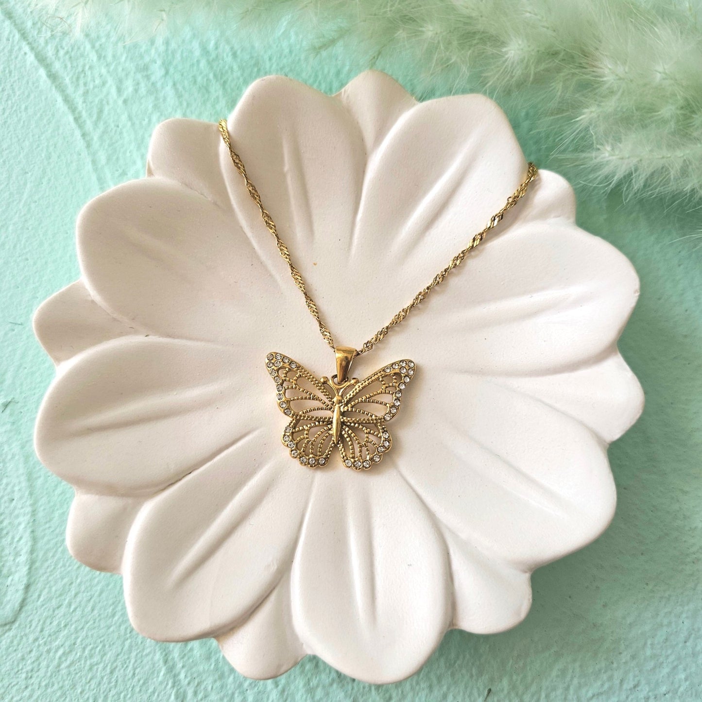 Butterfly necklace