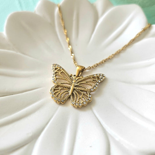 Butterfly necklace