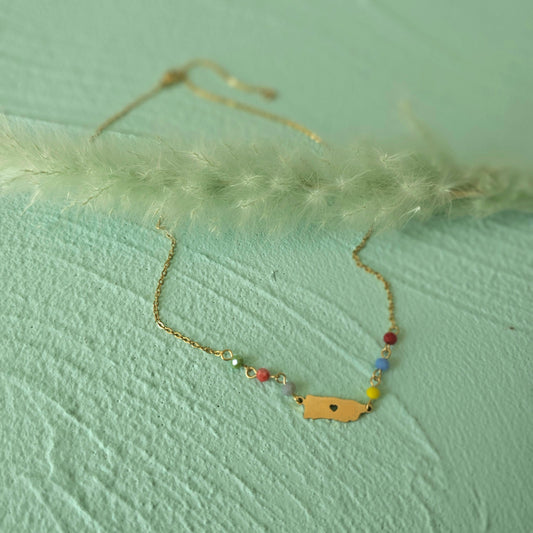 Corazon caribeño necklace