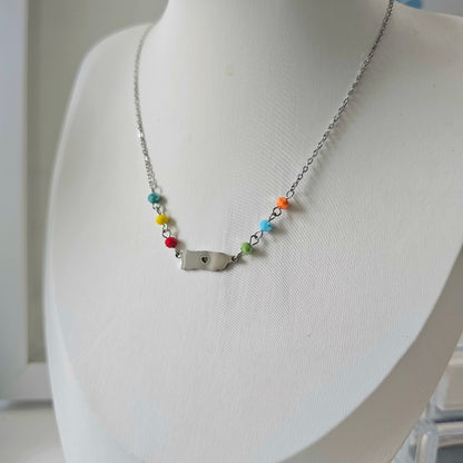 Corazon caribeño necklace