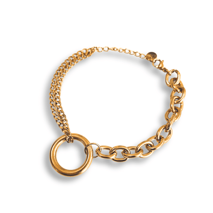 Double chain bracelet