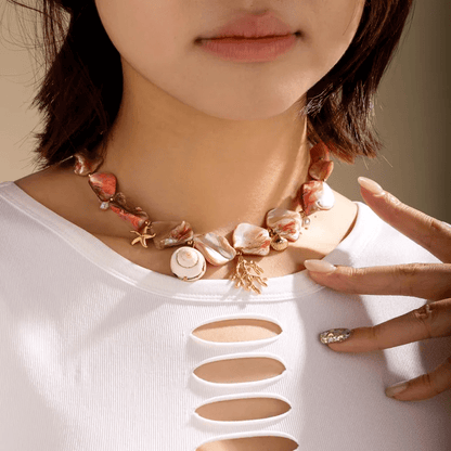 Madre Perla pink necklace