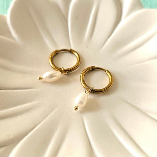 Marta pearl earrings