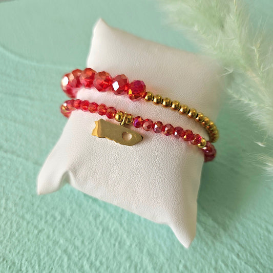 Mi Isla bracelet roja