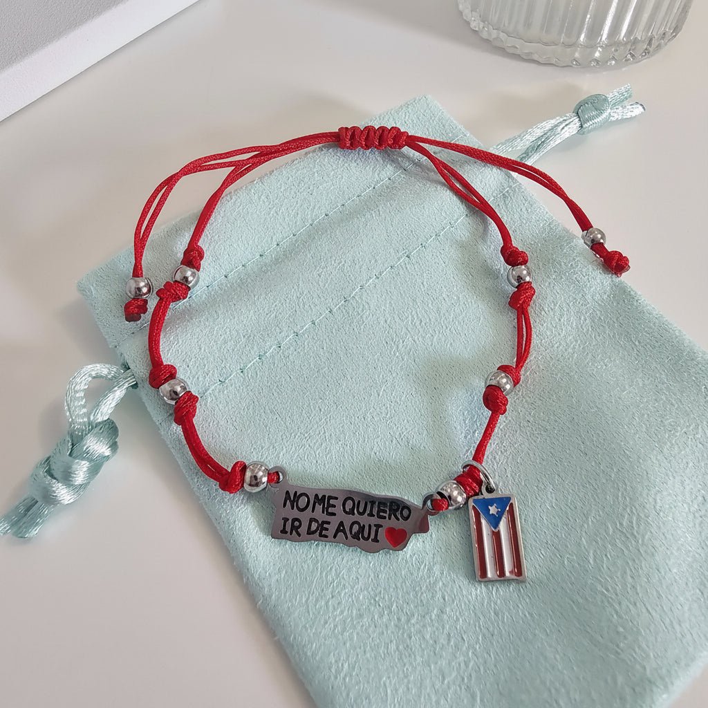 No me quiero ir bracelet