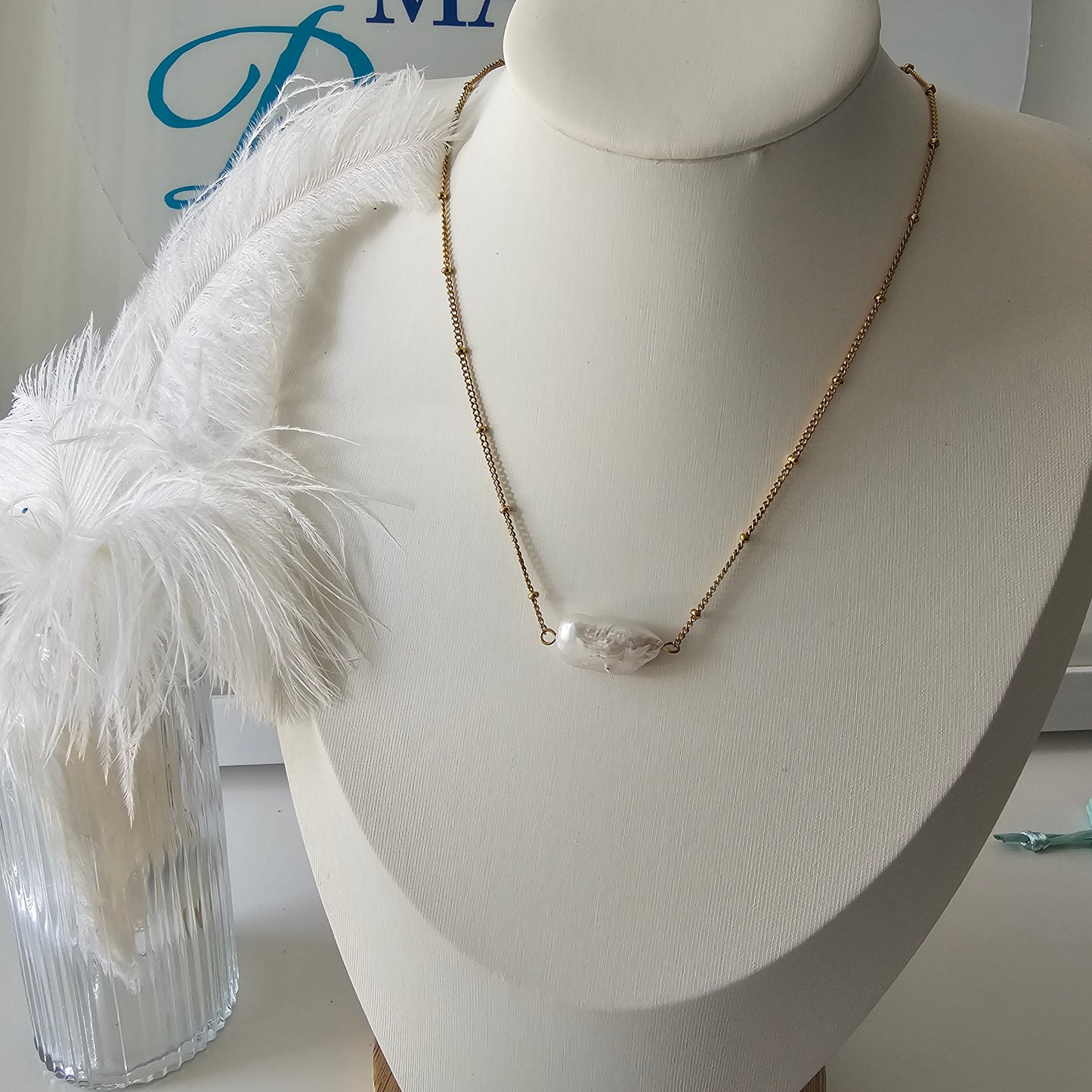 Paola pearl necklace
