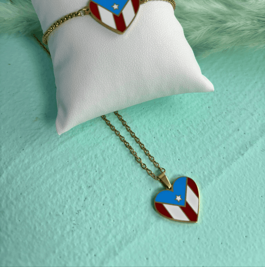 Mi bandera, mi orgullo necklace