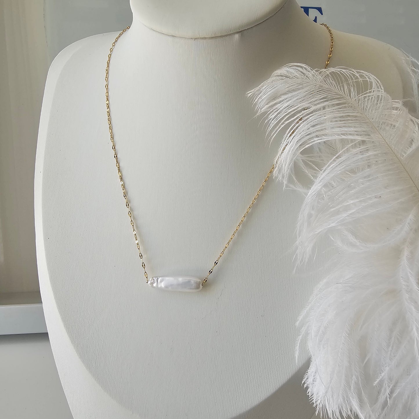 Priscilla pearl necklace