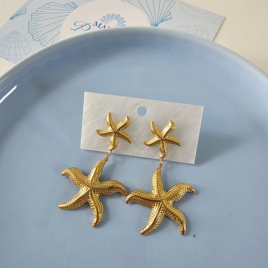 Starfish earrings