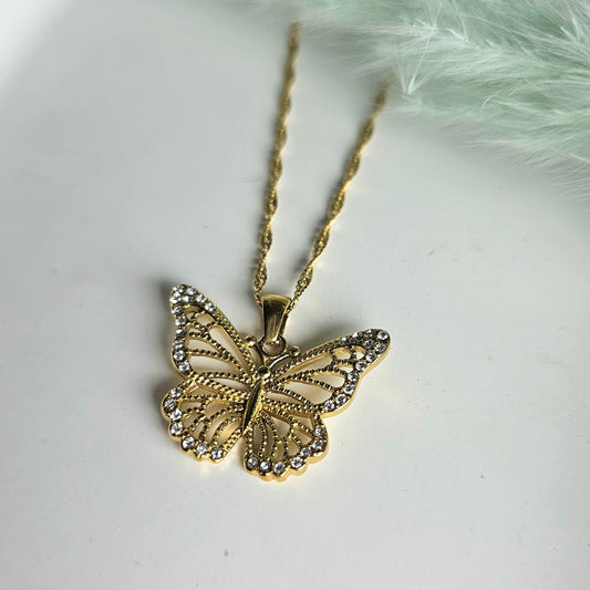 Butterfly necklace