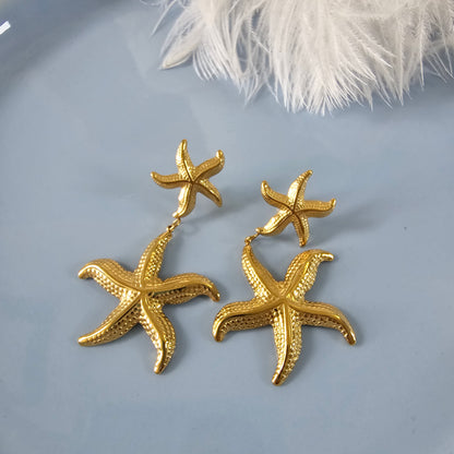 Starfish earrings