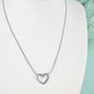 Simple heart necklace