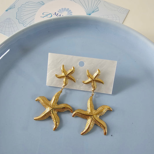 Starfish earrings
