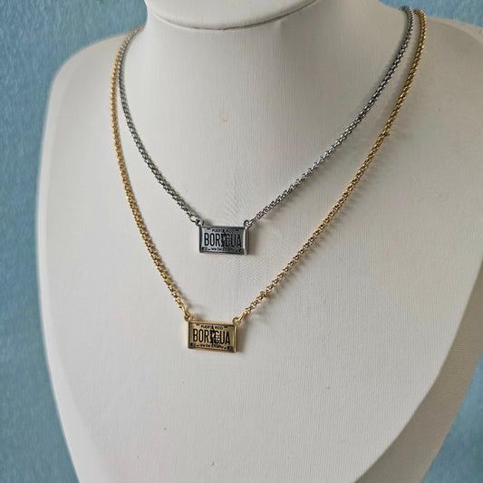 Tablilla Boricua necklace