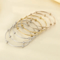 Tricolor dots bangle set